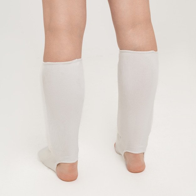 Elastinės blauzdos apsaugos (baltos) 1