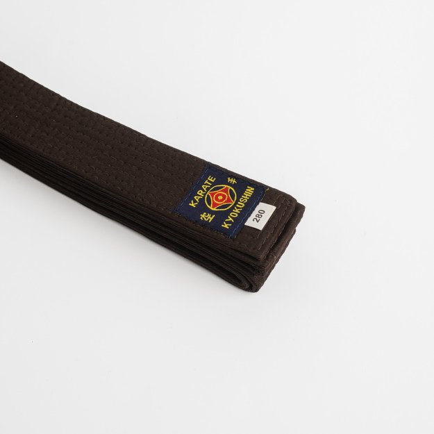 Rudas Karate diržas 1
