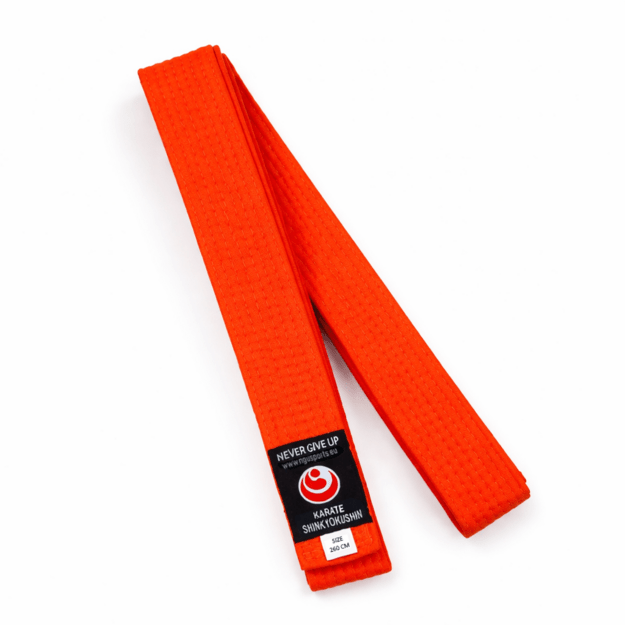 Shinkyokushin Oranžinis karate diržas