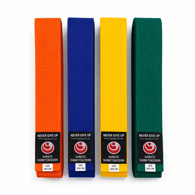 Shinkyokushin Mėlynas karate diržas 1
